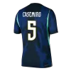 Brazil CASEMIRO #5 Away Soccer Jersey Authentic 2026 - gojersey