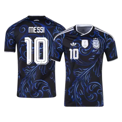 MESSI #10 Argentina Away Soccer Jersey World Cup 2026 Black - gojersey