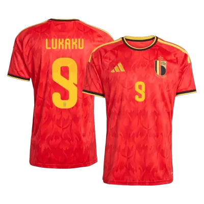 LUKAKU #9 Belgium Home Soccer Jersey World Cup 2026 Red - gojersey