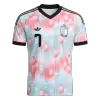 DE BRUYNE #7 Belgium Away Soccer Jersey World Cup 2026 Blue&Pink - gojersey