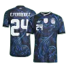Argentina E. FERNÁNDEZ #24 Away Soccer Jersey Authentic 2026 - gojersey
