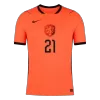 Netherlands F.DE JONG #21 Home Soccer Jersey Authentic 2026 - gojersey
