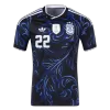 L. MARTÍNEZ #22 Argentina Away Soccer Jersey World Cup 2026 Black - gojersey