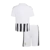 Kids Juventus Home Soccer Jersey Kit (Jersey+Shorts) 2026/27 Black&White - gojersey