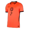 XAVI #7 Netherlands Home Soccer Jersey World Cup 2026 Orange - gojersey
