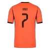 Netherlands XAVI #7 Home Soccer Jersey Authentic 2026 - gojersey