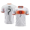 Netherlands XAVI #7 Away Soccer Jersey Authentic 2026 - gojersey