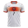 Netherlands XAVI #7 Away Soccer Jersey Authentic 2026 - gojersey