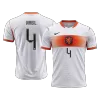 Netherlands VIRGIL #4 Away Soccer Jersey Authentic 2026 - gojersey