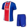 Men 2026/27 PSG Home Soccer Jersey Kit (Jersey+Shorts) Navy - gojersey