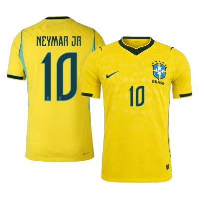NEYMAR JR. #10 Brazil Home Soccer Jersey World Cup 2026 Yellow - gojersey