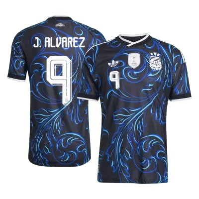Argentina J. ÁLVAREZ Away Soccer Jersey Authentic 2026 - gojersey