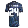 Argentina E. FERNÁNDEZ Away Soccer Jersey Authentic 2026 - gojersey