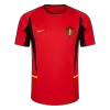 Belgium Home Soccer Jersey Retro 2002 - gojersey