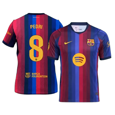 Barcelona PEDRI #8 Home Soccer Jersey 2026/27 - gojersey
