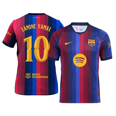 Barcelona LAMINE YAMAL #10 Home Soccer Jersey 2026/27 - gojersey