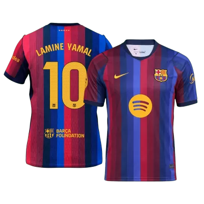 Barcelona LAMINE YAMAL #10 Home Soccer Jersey 2026/27 - gojersey