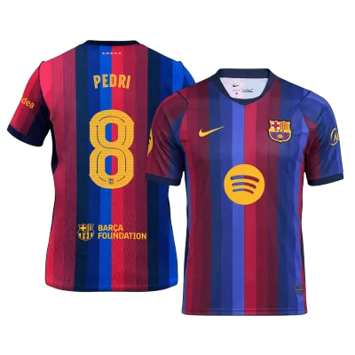 Barcelona PEDRI #8 Home Soccer Jersey 2026/27 - gojersey