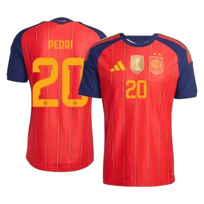 Spain PEDRI #20 Home Soccer Jersey Authentic 2026 - gojersey