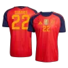 CUBARSÍ #22 Spain Champion Edition Home Soccer Jersey World Cup 2026 Red - gojersey