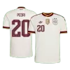 Spain PEDRI #20 Away Soccer Jersey Authentic 2026 - gojersey