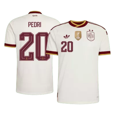 Spain PEDRI #20 Away Soccer Jersey Authentic 2026 - gojersey