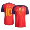 Spain OLMO #10 Home Soccer Jersey Authentic 2026 - gojersey