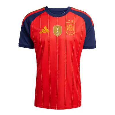 Spain Champion Edition Home Soccer Jersey World Cup 2026 Red - gojersey