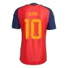 Spain OLMO #10 Home Soccer Jersey Authentic 2026 - gojersey