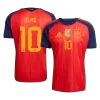 OLMO #10 Spain Champion Edition Home Soccer Jersey World Cup 2026 Red - gojersey