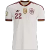 CUBARSÍ #22 Spain Champion Edition Away Soccer Jersey World Cup 2026 White - gojersey