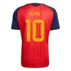 OLMO #10 Spain Champion Edition Home Soccer Jersey World Cup 2026 Red - gojersey