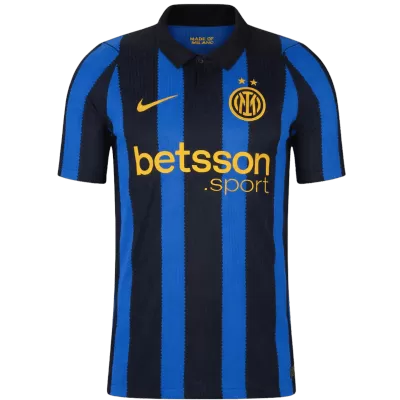 Player Version Inter Milan Home Soccer Jersey 2026/27 Blue&Black - gojersey