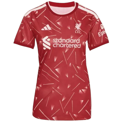 Women's Liverpool Home Soccer Jersey 2026/27 - gojersey