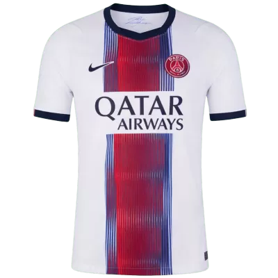 Player Version PSG Away Soccer Jersey 2026/27 White - gojersey