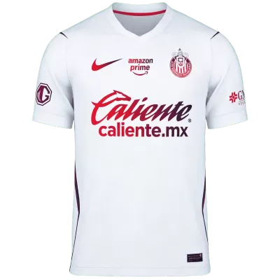Player Version Chivas Away Soccer Jersey 2026/27 White - gojersey