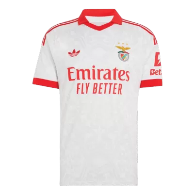 Player Version Benfica Away Soccer Jersey 2026/27 White - gojersey