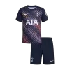 Kids Tottenham Hotspur Away Soccer Jersey Kit (Jersey+Shorts) 2026/27 Navy - gojersey
