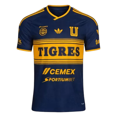 Player Version Tigres UANL Away Soccer Jersey 2026/27 Navy - gojersey