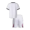 Kids PSG Away Soccer Jersey Kit (Jersey+Shorts) 2026/27 White - gojersey