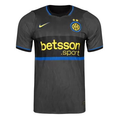 Player Version Inter Milan Third Soccer Jersey 2026/27 Black - gojersey