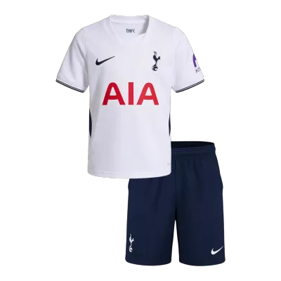Kids Tottenham Hotspur Home Soccer Jersey Kit (Jersey+Shorts) 2026/27 White - gojersey