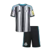 Kids Newcastle United Home Soccer Jersey Kit (Jersey+Shorts) 2026/27 Black&White - gojersey