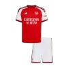 CHAMPIONS #26 Kids Arsenal Home Soccer Jersey Kit (Jersey+Shorts) 2026/27 Red - gojersey