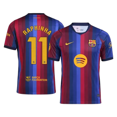 Barcelona RAPHINHA #11 Home Soccer Jersey 2026/27 - gojersey