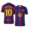 LAMINE YAMAL #10 Men Player Version Barcelona Home Soccer Jersey 2026/27 Red&Blue - UCL - gojersey
