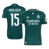 ARDA GÜLER #15 Player Version Real Madrid Away Soccer Jersey 2026/27 Green - gojersey