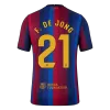 F. DE JONG #21 Men Player Version Barcelona Home Soccer Jersey 2026/27 Red&Blue - gojersey