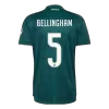 BELLINGHAM #5 Player Version Real Madrid Away Soccer Jersey 2026/27 Green - gojersey