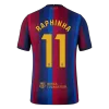 RAPHINHA #11 Men Player Version Barcelona Home Soccer Jersey 2026/27 Red&Blue - gojersey